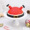 Gift Festive Santa Surprise Fondant Cake (750 Gm)