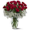 FIELD OF ROSES 24 RED ROSES IN A VASE Online