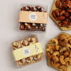 Gift Flavoured Dry Fruits And Organic Colours Holi Gift Tray