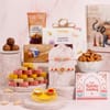 Floral Beaded Rakhi Hamper with Lindt