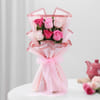 Buy Floral Bliss Cake With Elegant Roses Bouquet For Bhaiya Bhabhi