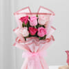 Shop Floral Bliss Cake With Elegant Roses Bouquet For Brother