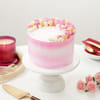 Floral Blush Cake
