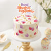 Floral Cake For Bhaiya Bhabhi Online