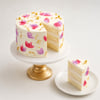 Shop Floral Cake with Elegant Flower Bouquet