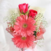 Buy Floral Cake with Elegant Flower Bouquet