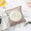 Gift Floral Charm Cushion Cover - Grey