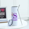 Gift Floral Charm Personalized Tumbler