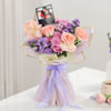Buy Floral Delight And Cake Surprise For Mom