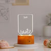 Gift Floral Desire Personalized LED Lamp