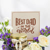 Buy Floral Elegance Personalized Father's Day Hamper