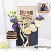 Floral Elegance Personalized Father's Day Hamper Online
