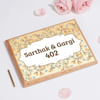 Buy Floral Elegance Personalized Wooden Name Plate