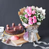 Floral Fantasy Truffle Indulgence Cake Online