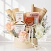 Gift Floral Gourmet Hamper with 5 Chocolates
