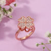 Buy Floral Heart Rose Gold Gift Set