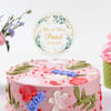 Floral Indulgence Personalized Anniversary Cake (450 g) Online