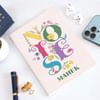 Gift Floral Notes Personalized Notebook - Pink