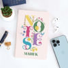 Floral Notes Personalized Notebook - Pink Online