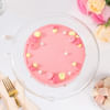 Buy Floral Pink Cream Cake