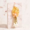 Floral Resin Lumba Rakhi