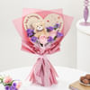 Gift Floral Teddy Bouquet