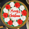 Gift Floral Wreath Christmas Cake