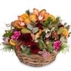 Flower arrangement Elegant Gift with Christmas lights