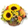 Flower arrangement 'Sunny Kiss'