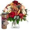 Flower bouquet 'Fairytale Forest' with Gottlieber cocoa almo