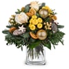 Flower bouquet 'Golden Winter Joy'
