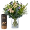Flower bouquet Meadow Dream with Gottlieber cocoa almonds