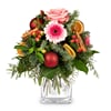 Flower bouquet Merry Christmas