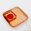 Buy Fluorescent Bhaiya Bhabhi Rakhis And Delicacies Hamper