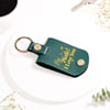 Shop Fly Safe Love You Personalized Leather Keychain