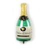 Foil Balloon - Champagne Bottle - Green - Single Piece Online