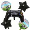 Foil Balloons Set - Game Theme - Happy Birthday - Set Of 5 Online
