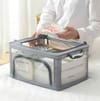 Foldable Storage Box - Transparent - Single Piece Online