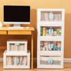 Shop Folding Storage Cabinet - Double Door - White - Single Piece