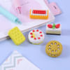 Food Shaped Eraser - Assorted - Set Of 5 Online