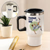 Football is in My DNA Personalized Travel Mug