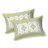 Buy Forest Whisper Double Bedsheet And Pillow Cover Set