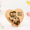 Gift Forever And Always Personalized Heart-Shaped Plaque