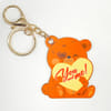 Forever Us Teddy Keychain