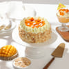 Fresh Cream Mango Cake (Half Kg)