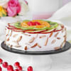 Gift Fresh Fruit Almond Cake (1 Kg)