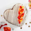Shop Fresh Fruit Heart-shaped Cake (1Kg)