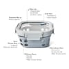 Gift Fresh Grip Tiffin 520 ml