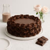 Fresh Rose Chocolate Mud Cake Online