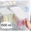 Fridge Storage Box - 3 Compartments - Single Piece Online